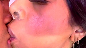 damn, look at this tattooed sexy teen taking it raw with a young stud!