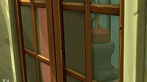 Cute asian teen 18+ is suspected of shoplifting at the store