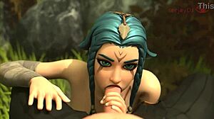 Cartoon Adventures in League of Legends Universe