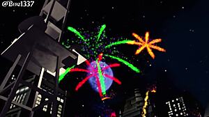 Catgirl Enjoys Creampie Before Fireworks.