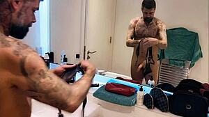 Dirty's getting super horny in the shower, bathing like crazy! 😏🚿