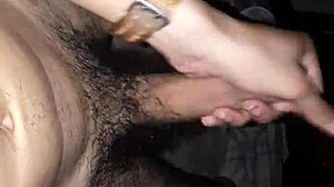 He arrives home, stroking his big cock while thinking of you.