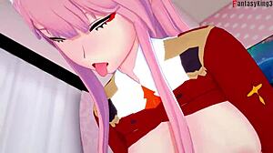 Zero Two Has Hard Sex Darling In The Franxx!