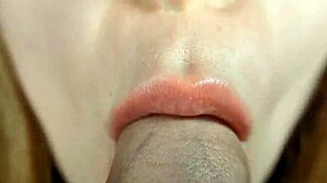 Wanna watch this extreme close-up blowjob bliss with a hot couple?