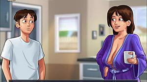 Exploring summertime saga episode 170 in anime style