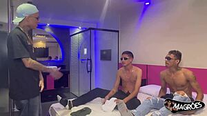 this young brazilian takes two cocks in my hole at once