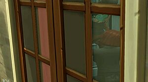 Cute asian teen 18+ is suspected of shoplifting at the store