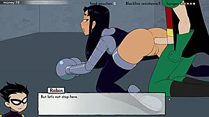 18Titans Part 25 - Jinx And Blackfire Funtime