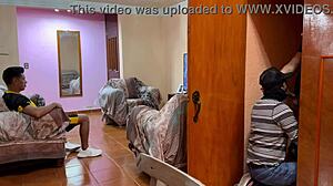 I nailed my neighbor's boyfriend, so hot!