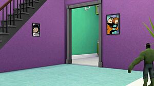 uhh, danny phantom bangs his mom in sims 4 game