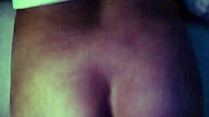 Huge cock slides deep into ass