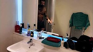 Dirty's getting super horny in the shower, bathing like crazy! 😏🚿