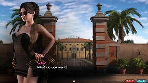 Milf Massages Cock in Treasure of Nadia