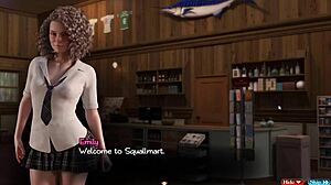 Milf Massages Cock in Treasure of Nadia