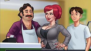 Summertime Saga 69 Scene Unfolds in Anime Action