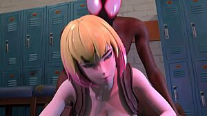 big tits fat gwenpool x miles morales fortnite