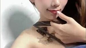 curious about asian model xi yue's private daily clips?