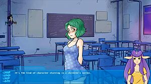 Night lessons part five features big boob humiliation with huge monster instruction in group comic game setting