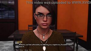 being a dik 143 - hot rich brunette grills me hard 😅