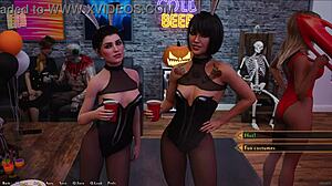 discovering the chick route in being a dik 225 hentai anime adventure