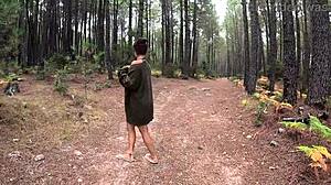 I walk naked in forest wanting to get banged real hard