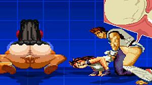 yuri and rin get intimate in this game