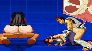 yuri and rin get intimate in this game