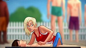 Exploring summertime saga episode 170 in anime style