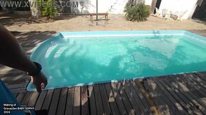 behind the scenes with baby sophy in red family making of delicious complete video