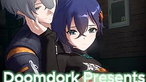 zeneless hentai sluts get wild in creampie action