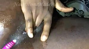 Naijahomemadepussy squirts fountain from her pussy intensely