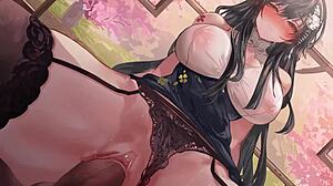 Azuma 2D: Detailed Exploration of Anime Characters and Scenes in Hentai Style.