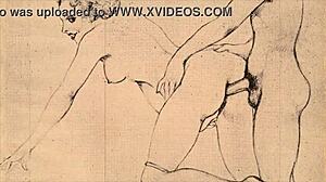 Man, these vintage erotic drawings are wild stuff!