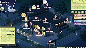 Summer Clover Hentai Game Ep 10 - Cute Brunette Teen Gets Double Cumshot Face