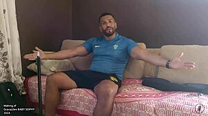 behind the scenes with baby sophy in red family making of delicious complete video