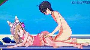 Maho, Karin, Yuuki's Intense Hentai Sex Scene