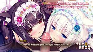 Chocola, you're already this wet in Nekopara?