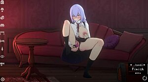 uhh, fun on sofa with toilet doll room ep 2