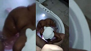 Step-Nephew Pounds Ass in Bathtub!