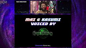 mai and kasumi get fucked from behind and creampied in their ass in hentai cartoon.