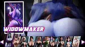 Intense emotions surge as chun li dominates yorha 2b in anal assfucking game with big tits and anime characters like d va widowmaker spider gwen juri han cammy white mai shiranui harley quinn tifa lockhart