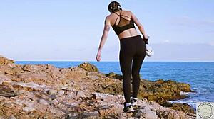 tied boxer spanked hard before rimming dom by balearic sea