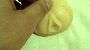 Playing Hard with Artificial Pussy Toy