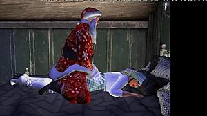 santa pounds the back door this christmas!