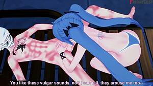 roxy begs eris to fuck her by the pool in mushoku tensei hentai