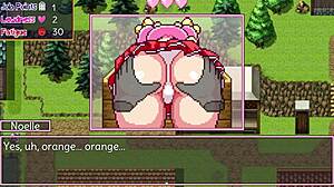 Noelle Does Her Best in This Anime Game Without Commentary