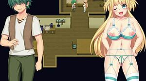 Stolen newlywed Monica faces titillating tasks in rough gangbang game