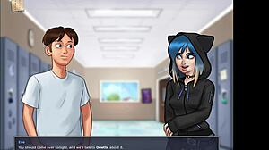 Summertime Saga 98 brings hot hentai big tits action to life! 🔥