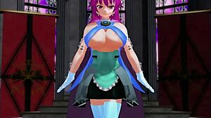 What happens in girl b hero scenes part 24?