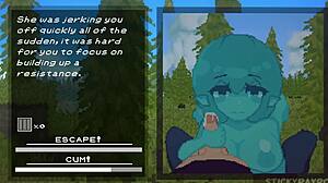 Succubus Hunt: I banged a curvy girl and got passed to her friend in hentai!  